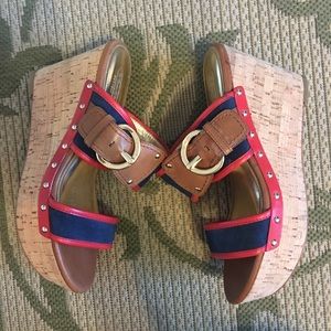 FINAL SALE Coach wedge heels